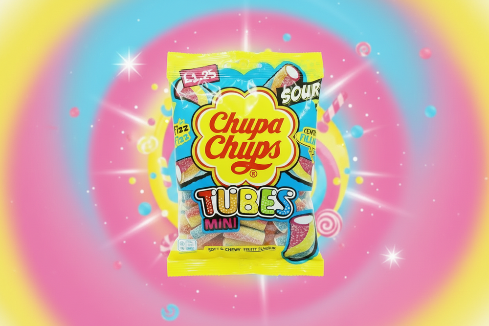 CHUPA CHUPS SOUR MINI TUBES 120GM