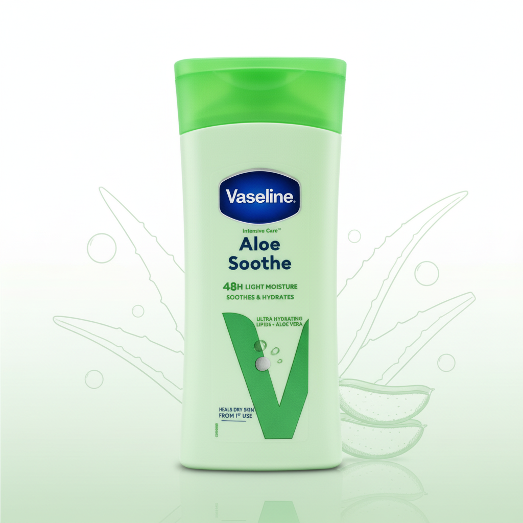 VASELINE LOTION ALOE FRESH 200ML.