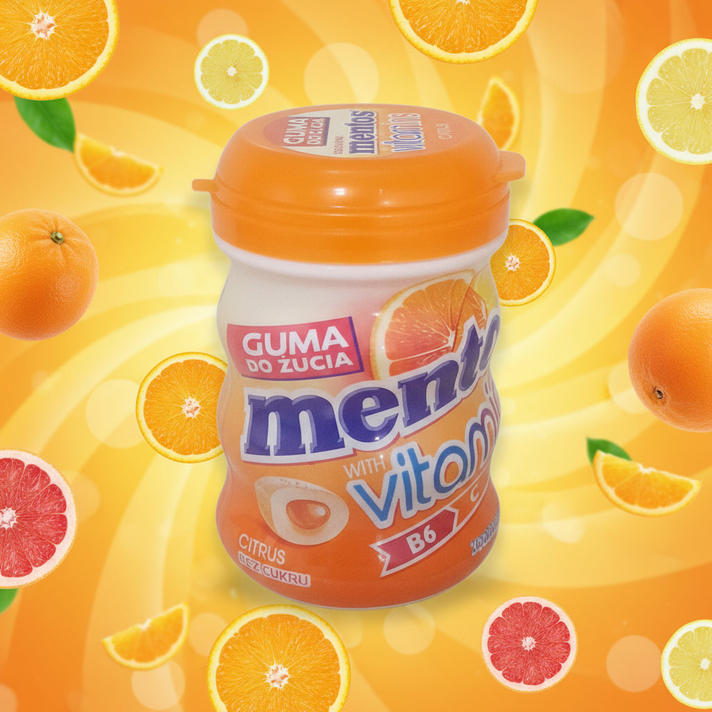 MENTOS VITAMINS GUM 50G