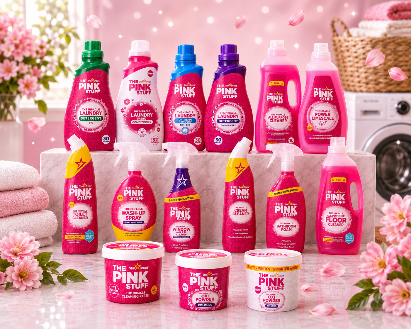 The Pink Stuff product range