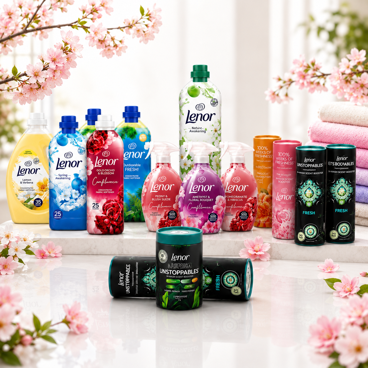 Fairy product range