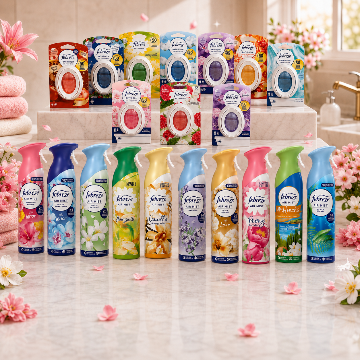 Febreze product range