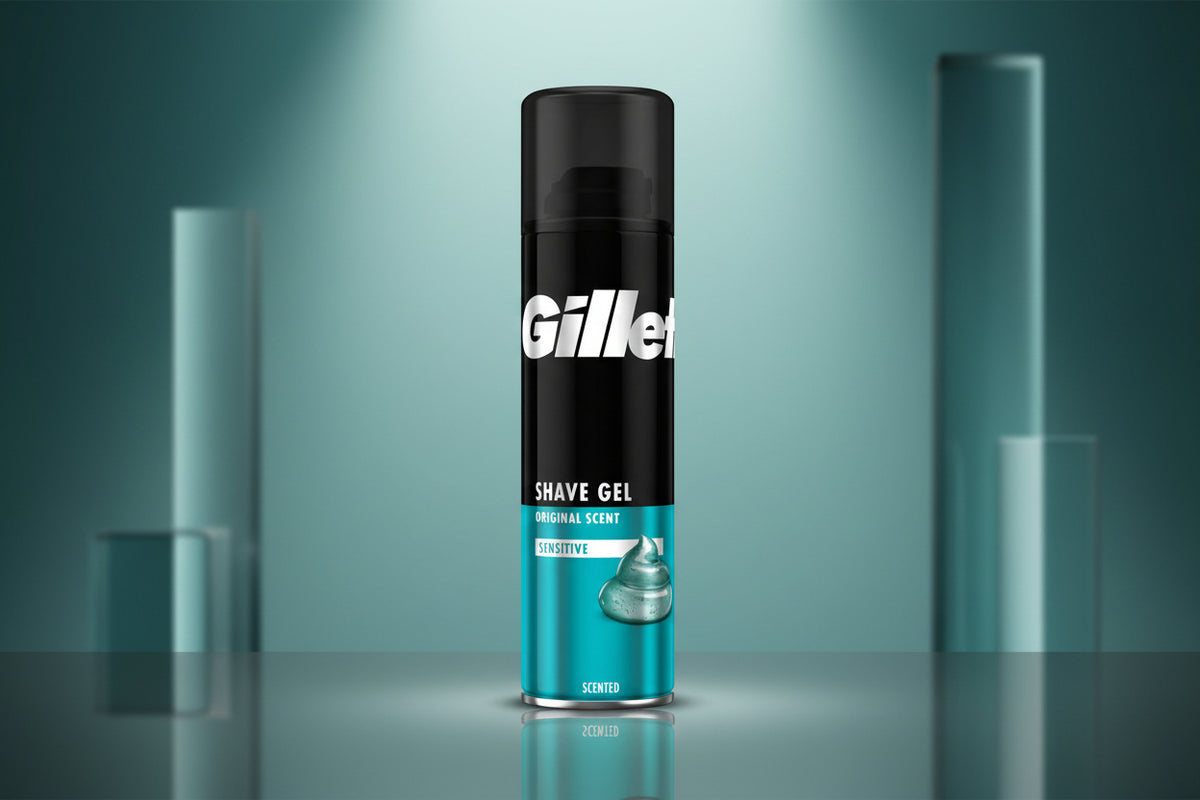 GILLETTE SHAVE GEL SENSITIVE 200ML