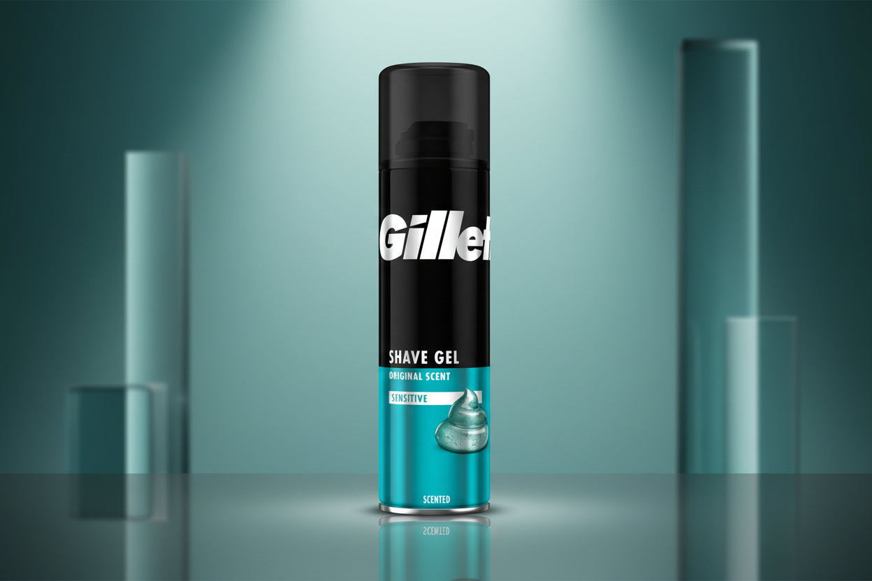 GILLETTE SHAVE GEL SENSITIVE 200ML