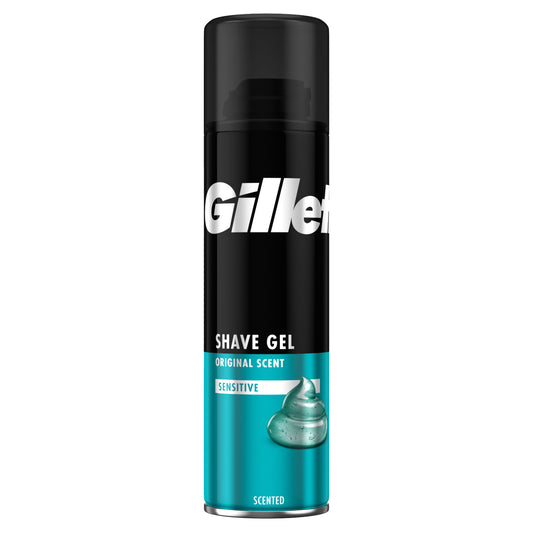 GILLETTE SHAVE GEL SENSITIVE 200ML