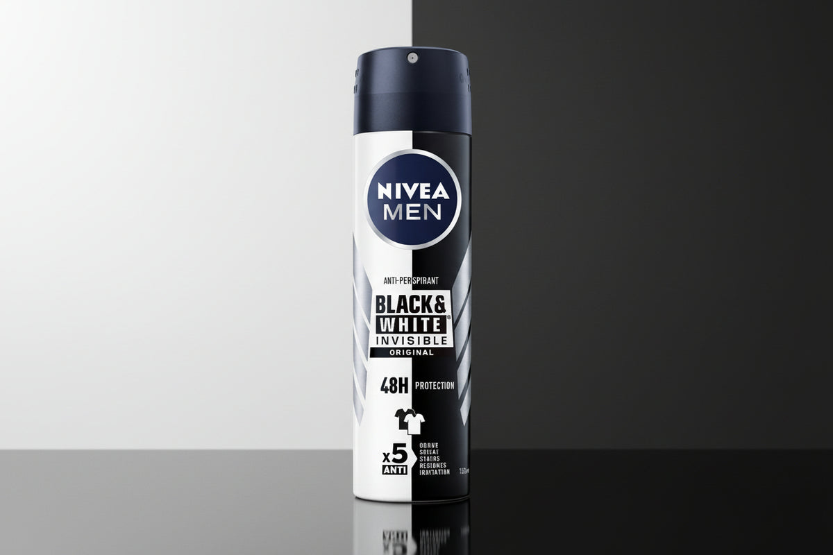 NIVEA MEN A/P INVISIBLE BLACK & WHITE 150ML