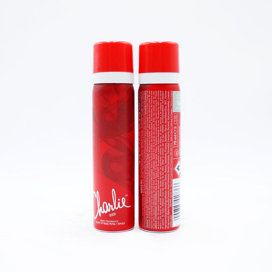 CHARLIE BODY SPRAY RED 75ML