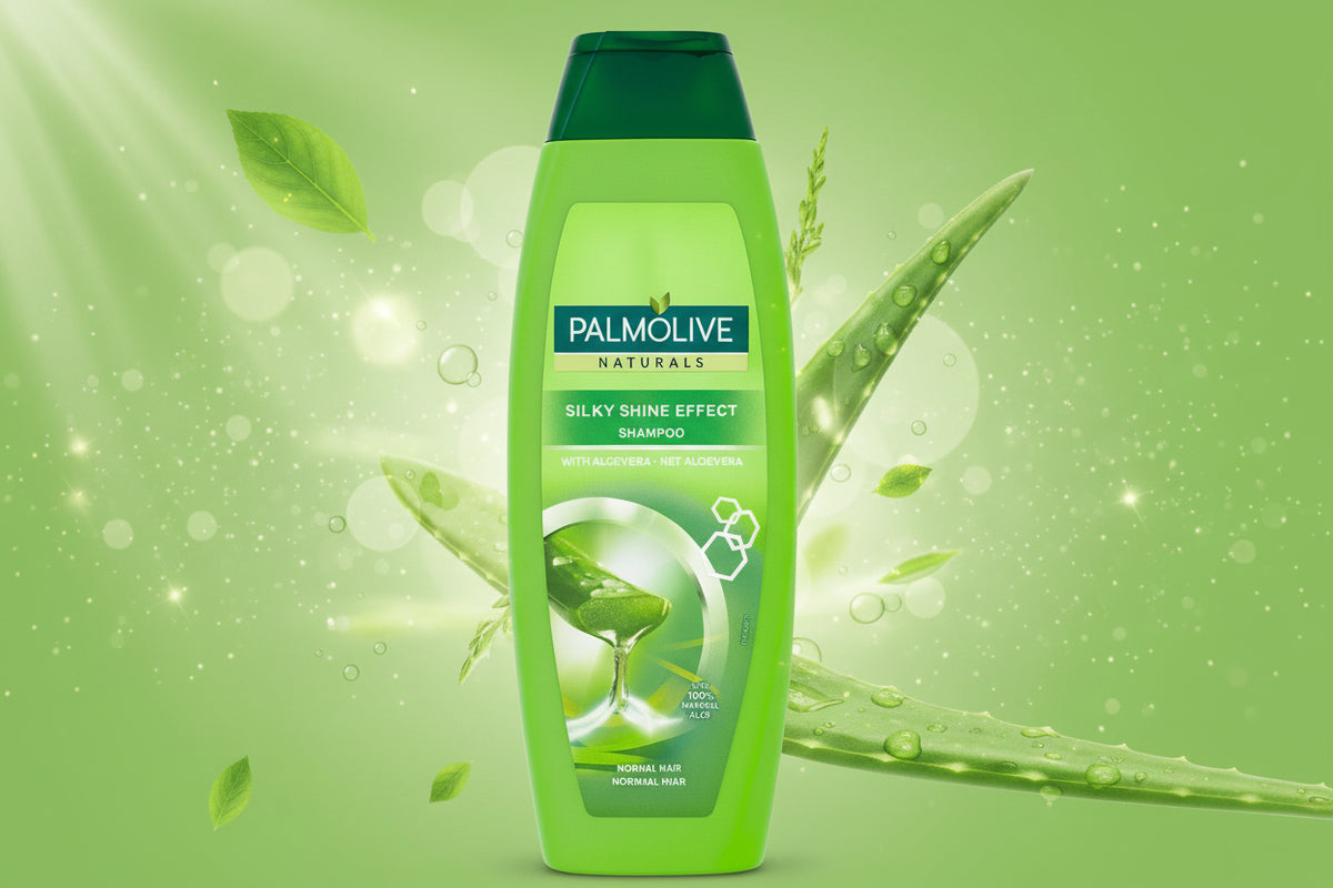Palmolive Shampoo Silky Aloe 350ml