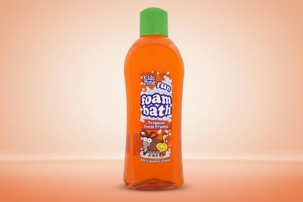 KIDS ZONE FOAM BATH TROP TUTTI FRUITTI 1LTR