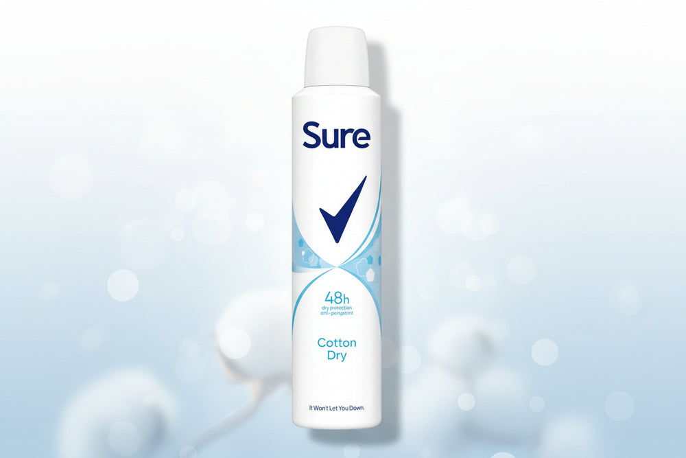 Sure Deodorant Cotton Dry Women 250ml