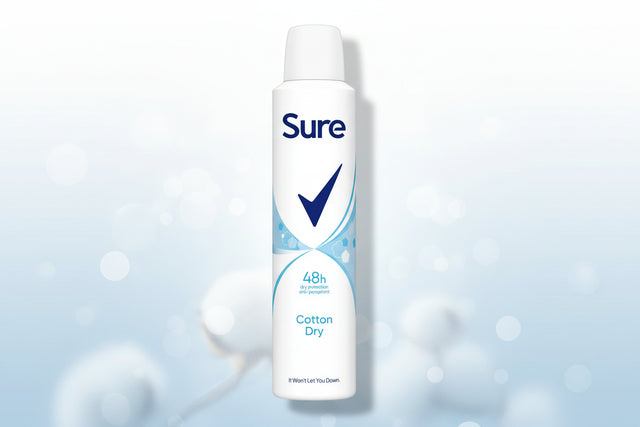 Sure Deodorant Cotton Dry Women 250ml