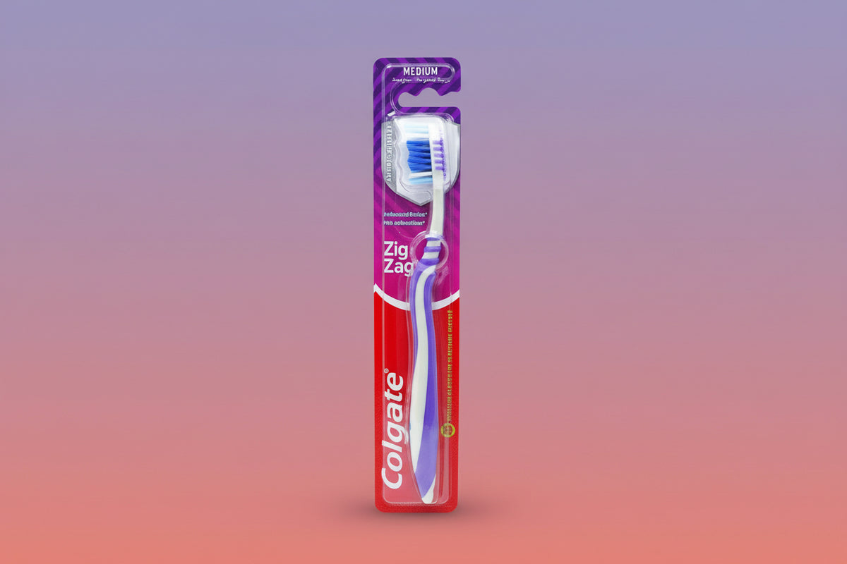 COLGATE TOOTHBRUSH ZIG ZAG