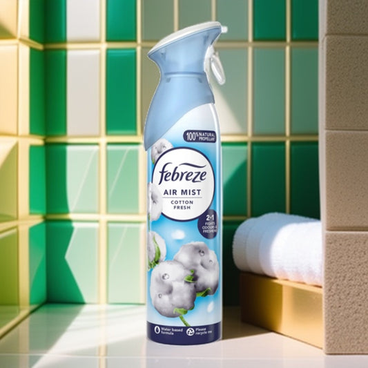 FEBREZE AIR MIST COTTON FRESH 185ML.