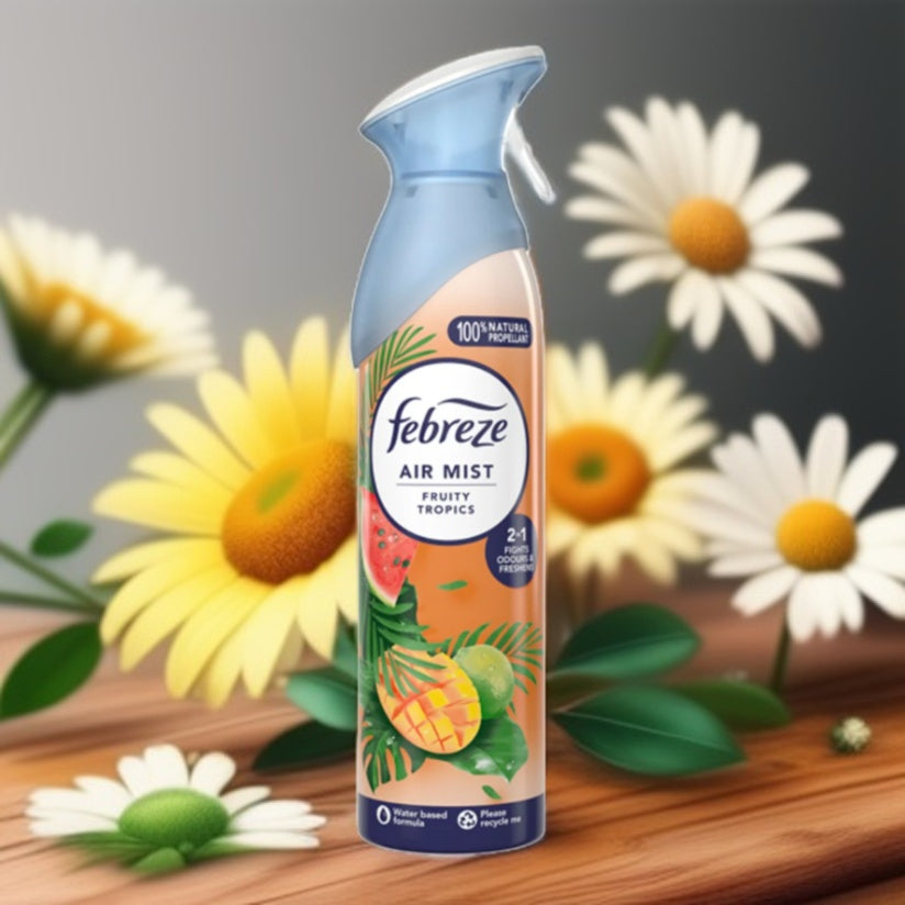 FEBREZE AIR MIST FRUITY TROPICS 185ml.