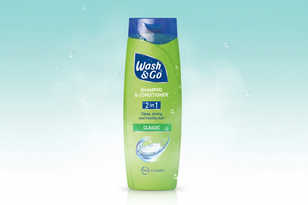 WASH & GO SHAMPOO 2IN1 CLASSIC 200ML