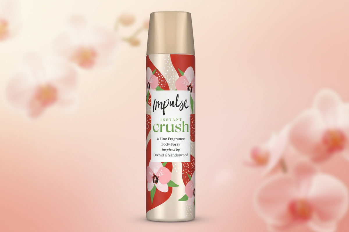 IMPULSE BODY SPRAY INSTANT CRUSH 75ML