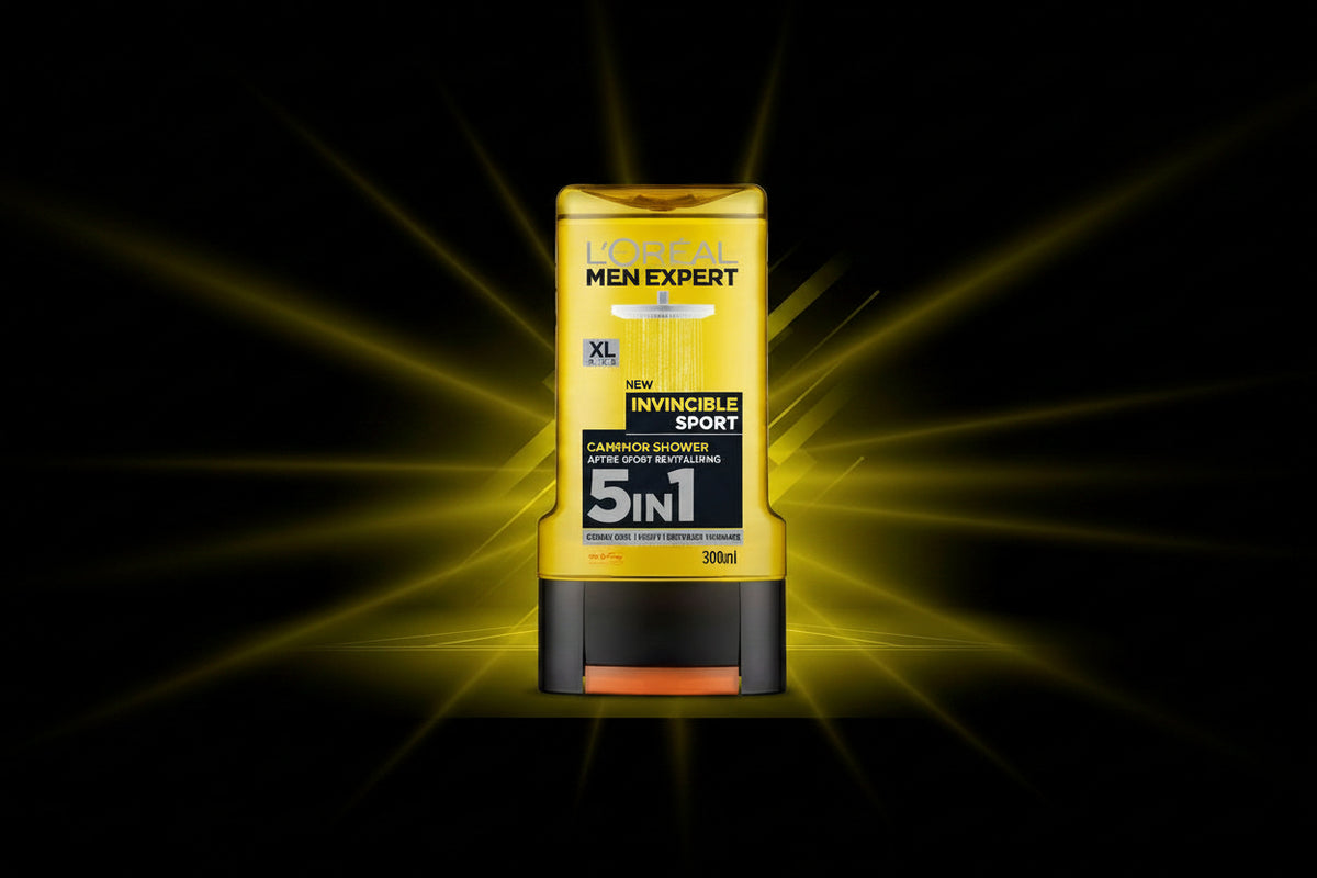 LOréal Men Expert Invincible Sport Shower Gel 300ml | Imported from UK 🇬🇧