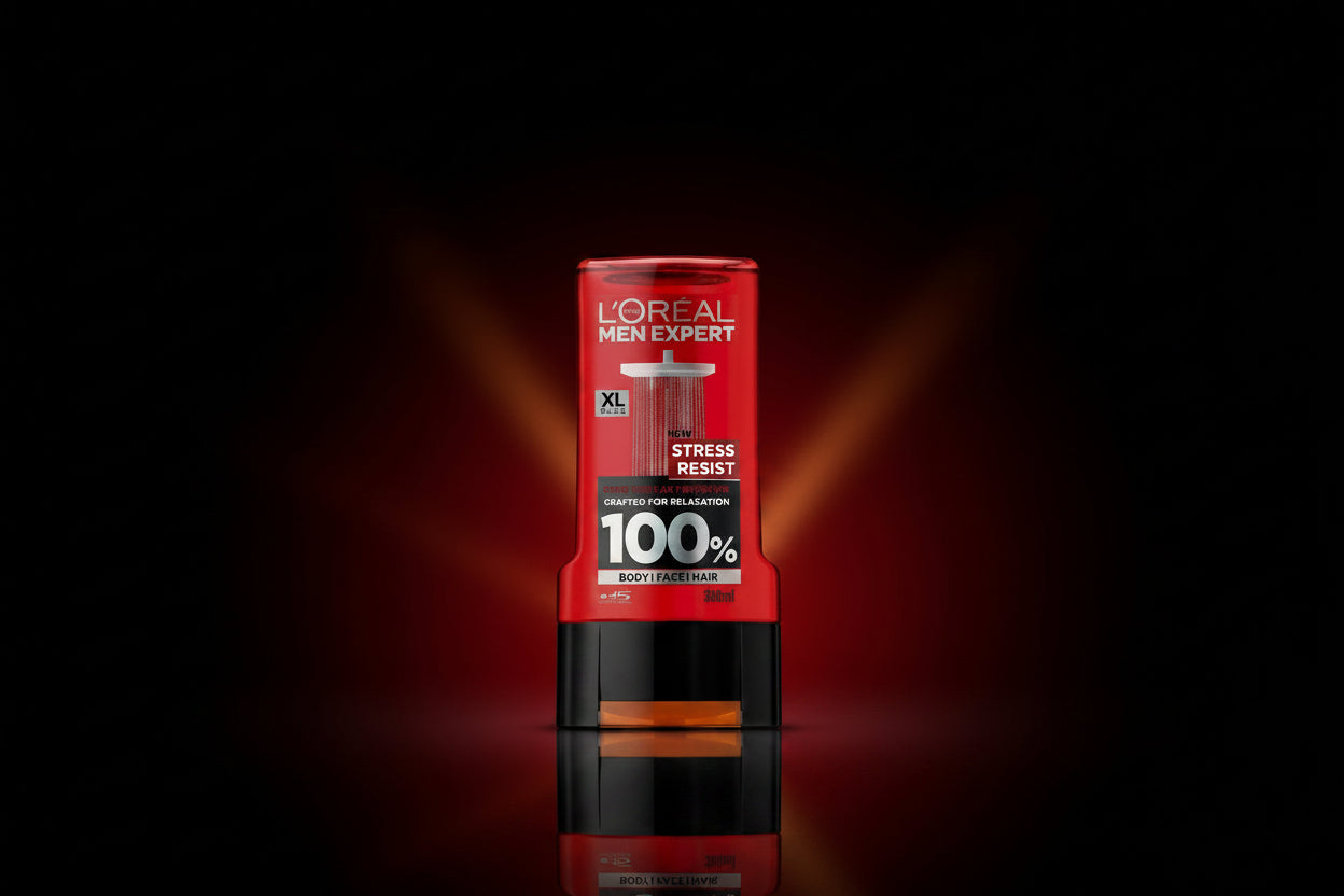 LOréal Men Expert Stress Resist Shower Gel 300ml | Imported from UK 🇬🇧