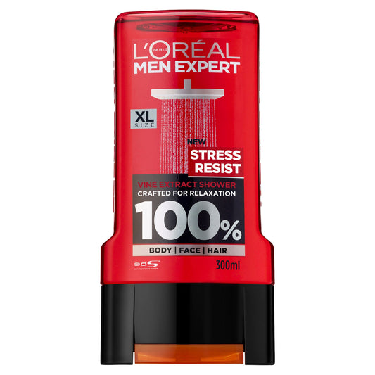 LOREAL MEN EXPERT SHOWER GEL STRESS RESIST 300ML