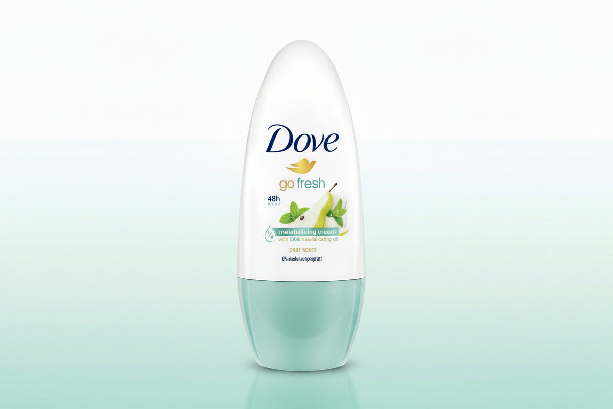 DOVE ROLL ON DEODORANT PEAR & ALOE 50ML.