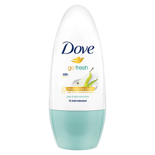 DOVE ROLL ON DEODORANT PEAR & ALOE 50ML.