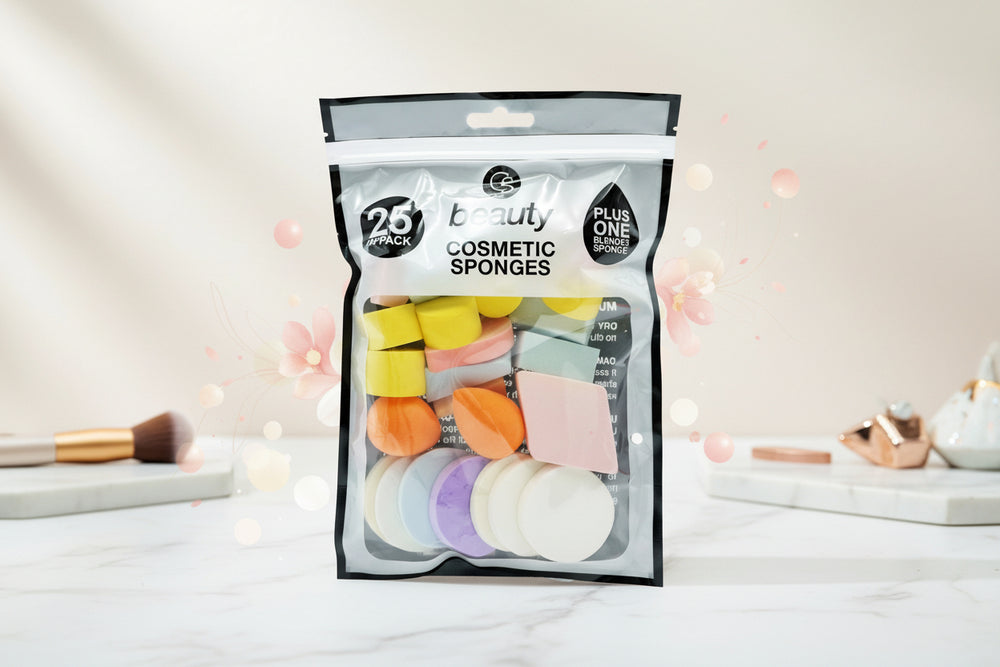 CS BEAUTY COSMETIC SPONGES 25pcs.