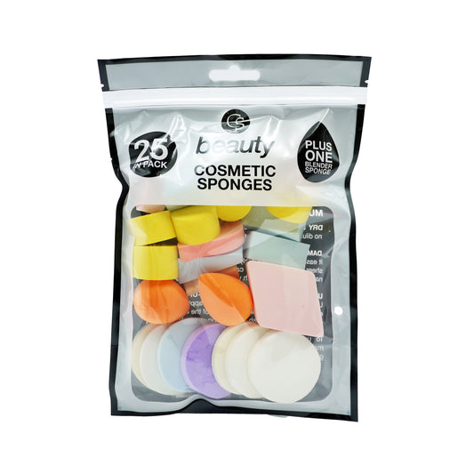 CS BEAUTY COSMETIC SPONGES 25pcs.