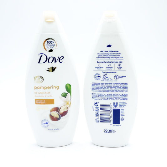 DOVE BODYWASH PAMPERING 225ML.