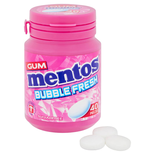 MENTOS BUBBLEFRESH GUM 40PCS