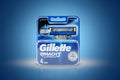 GILLETTE MACH 3 TURBO BLADES 4'S.