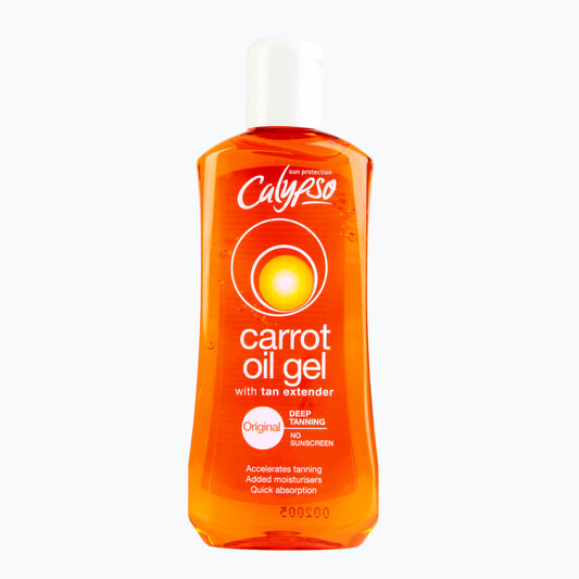 CALYPSO CARROT OIL TAN EXTENDING GEL 200ML.