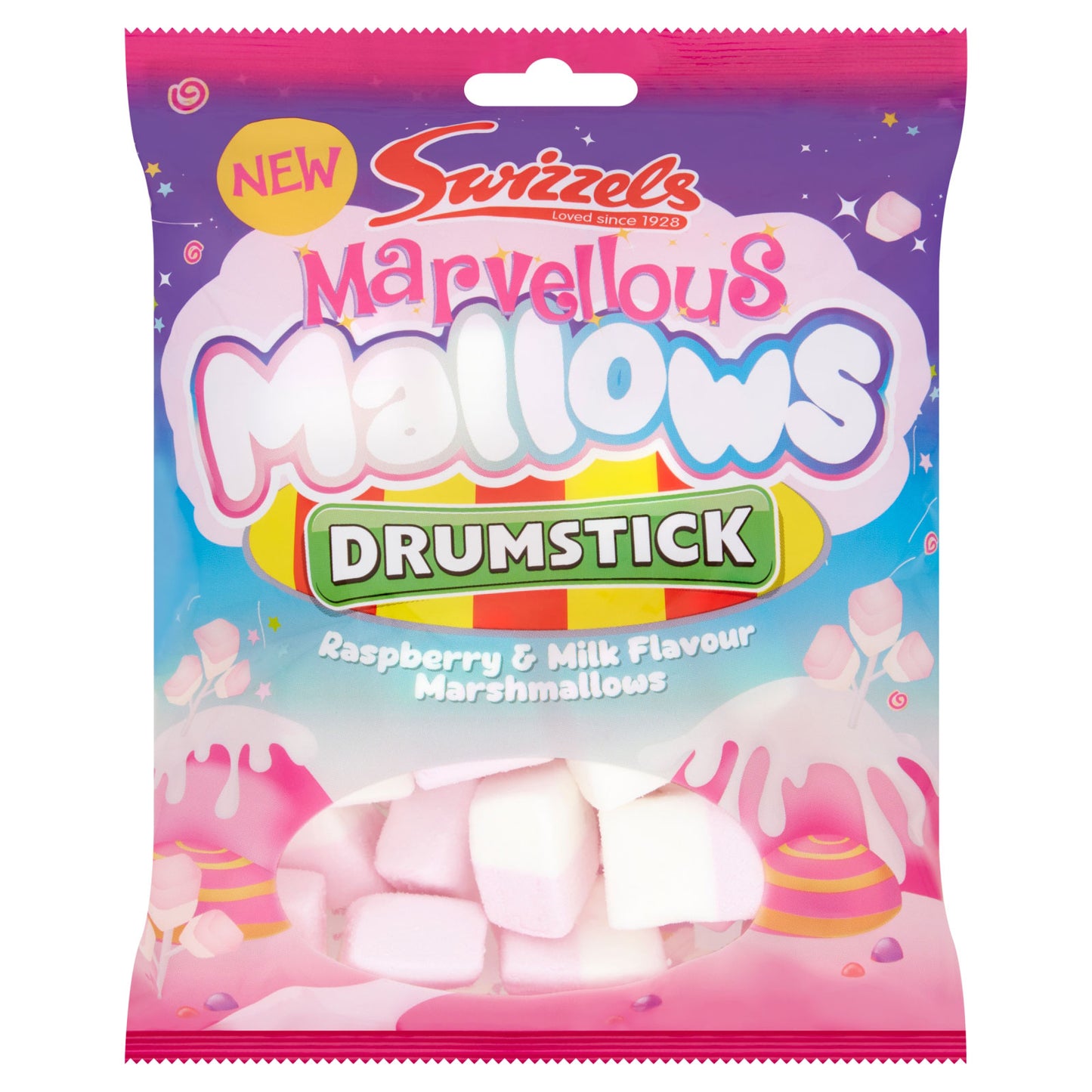 SWIZZELS MARVELLOUS MALLOWS 125G