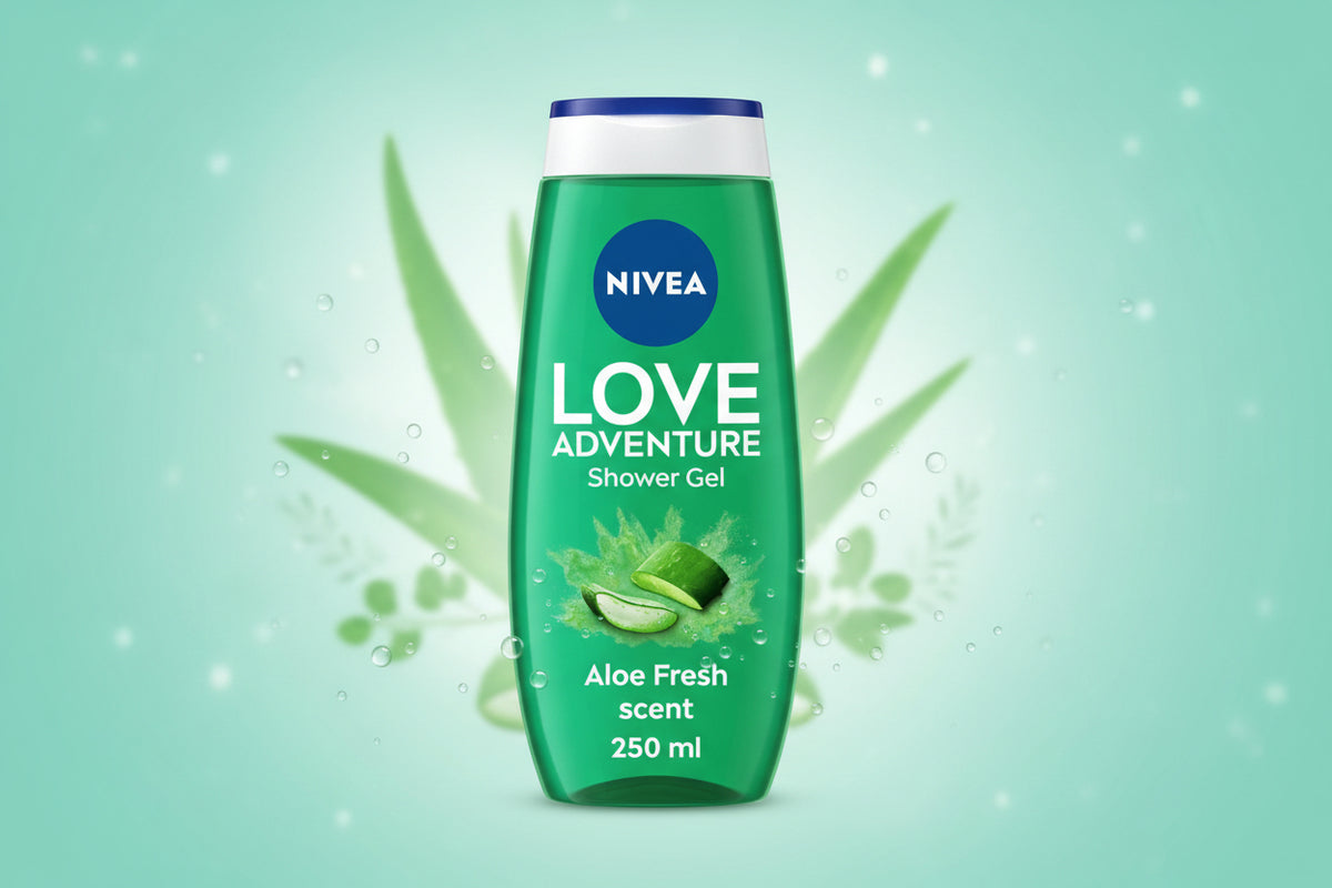 NIVEA SHOWER GEL LOVE ADVENTURE 250ML