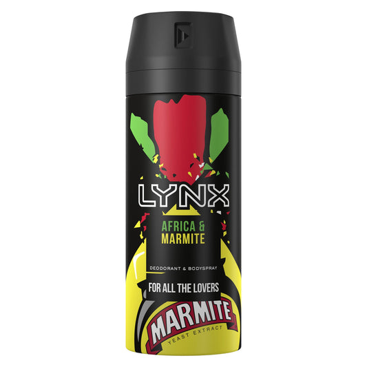 LYNX BODYSPRAY AFRICA & MARMITE 150ML