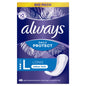 ALWAYS DAILIES LINERS LONG UNSCENTED 46S