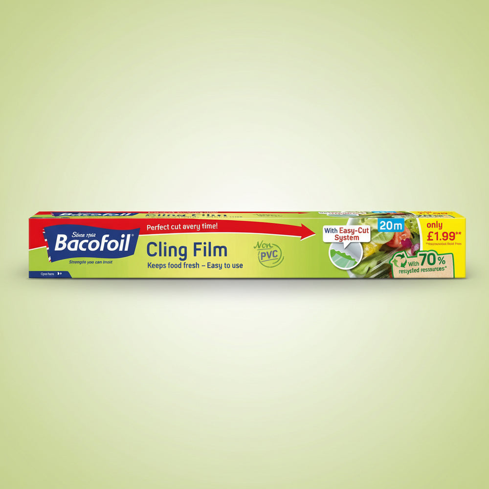 BACOFOIL CLING FILM PVC FREE 20mtr.