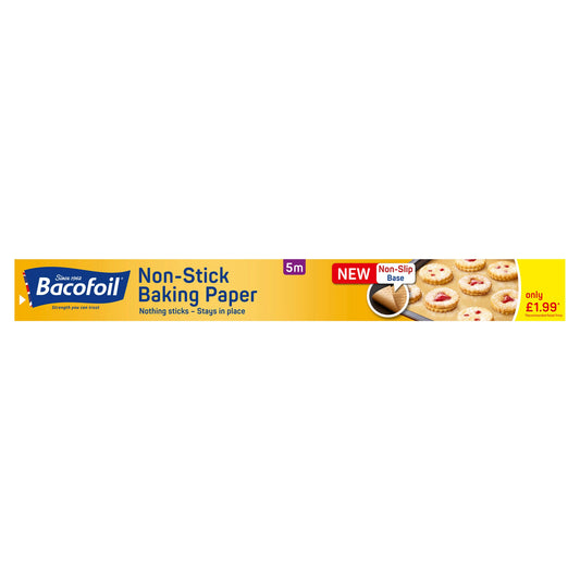 BACOFOIL BAKING PAPER NON STICK 5mtr.