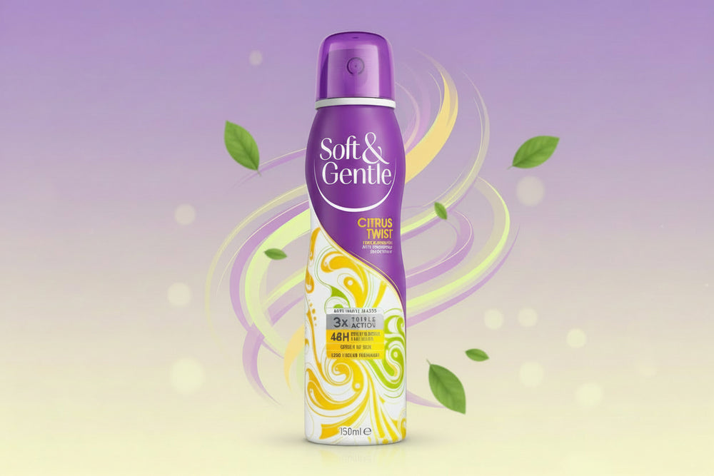 Soft & Gentle Antiperspirant Deodorant Citrus Twist 150ml