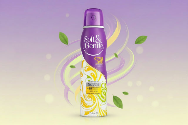 Soft & Gentle Antiperspirant Deodorant Citrus Twist 150ml