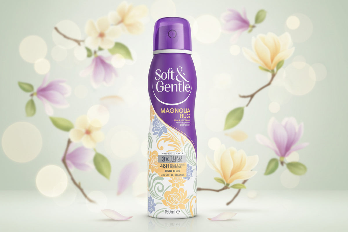 SOFT & GENTLE A/P DEODORANT MAGNOLIA HUG 150ML