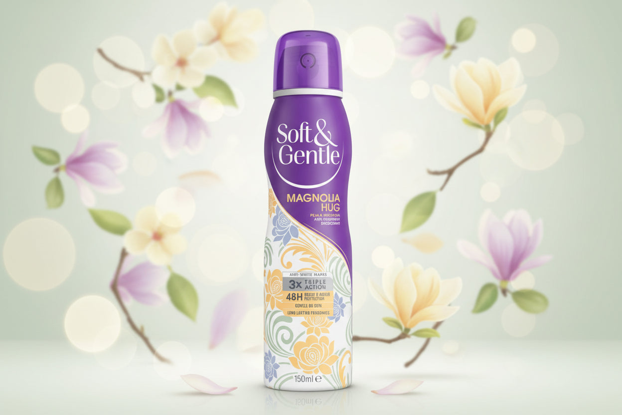 SOFT & GENTLE A/P DEODORANT MAGNOLIA HUG 150ML