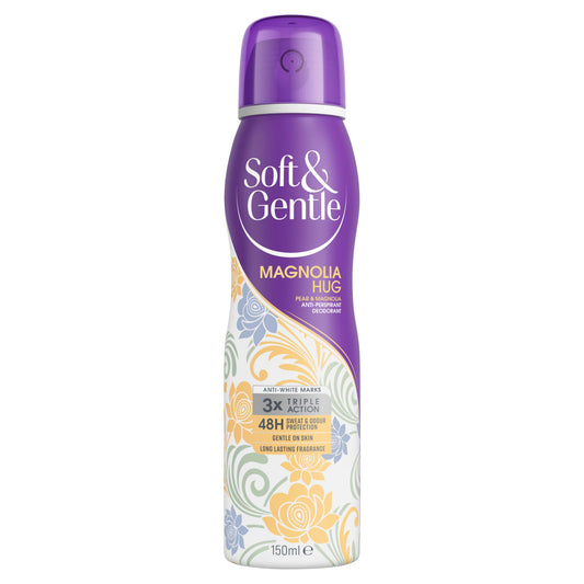 SOFT & GENTLE A/P DEODORANT MAGNOLIA HUG 150ML