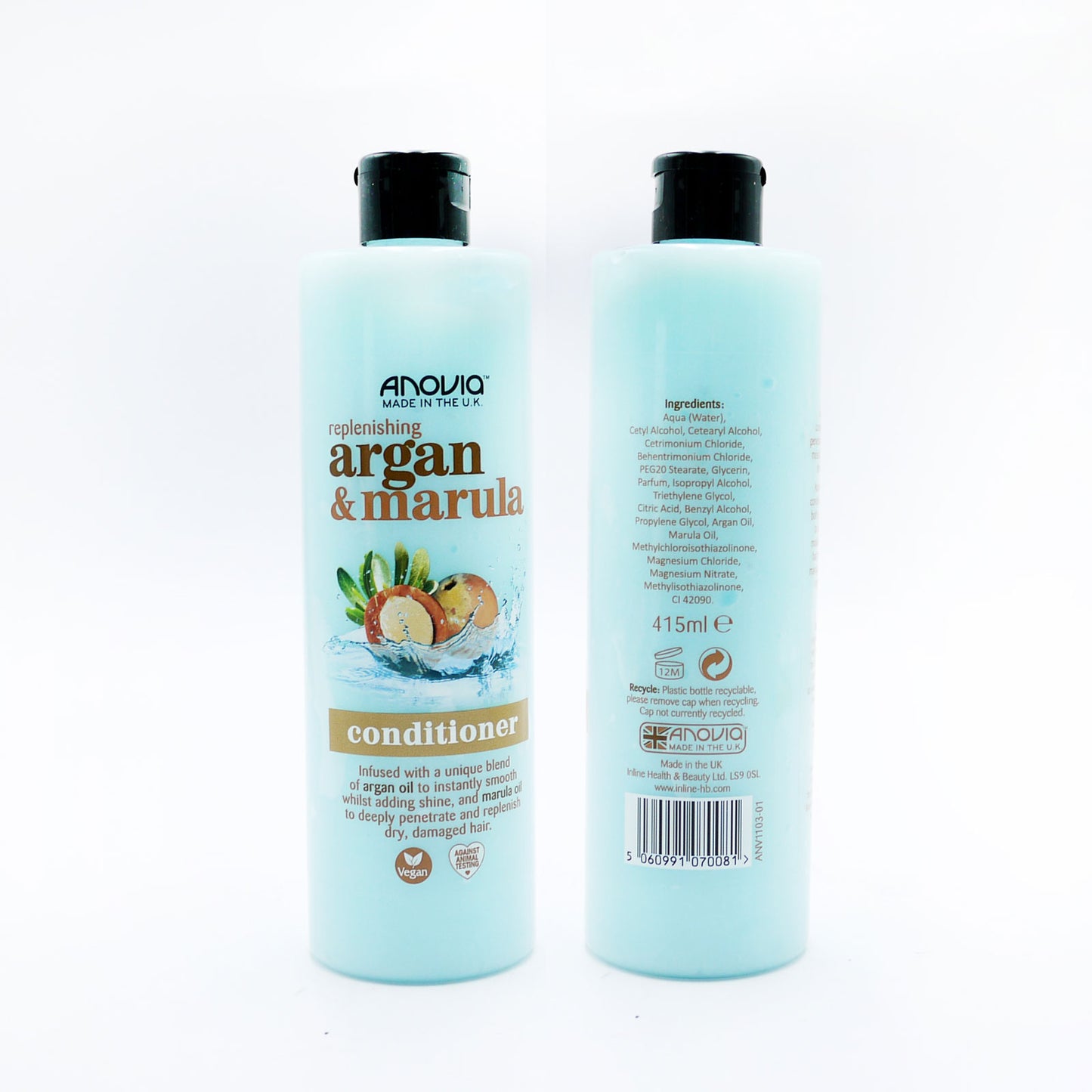 ANOVIA CONDITIONER ARGAN & MARULA 415ML.