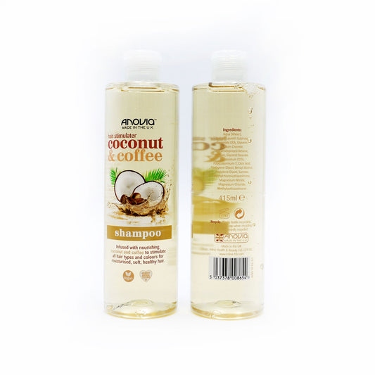 ANOVIA SHAMPOO COCONUT & COFFEE 415ML.