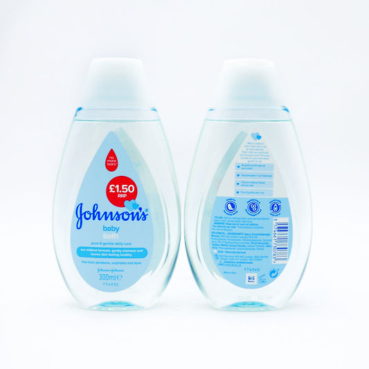 J&J BABY BATH 300ML