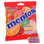 MENTOS MINI STRAWBERRY & ORANGE BAG 9PCS