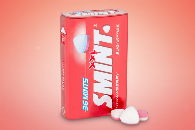 SMINT MINI TINS STRAWBERRY 36 MINTS
