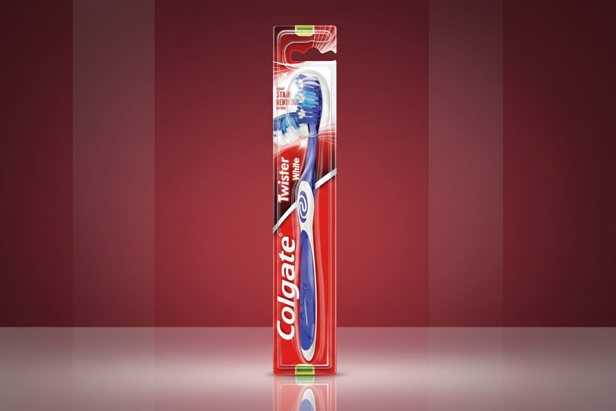 COLGATE TOOTHBRUSH TWISTER WHITE