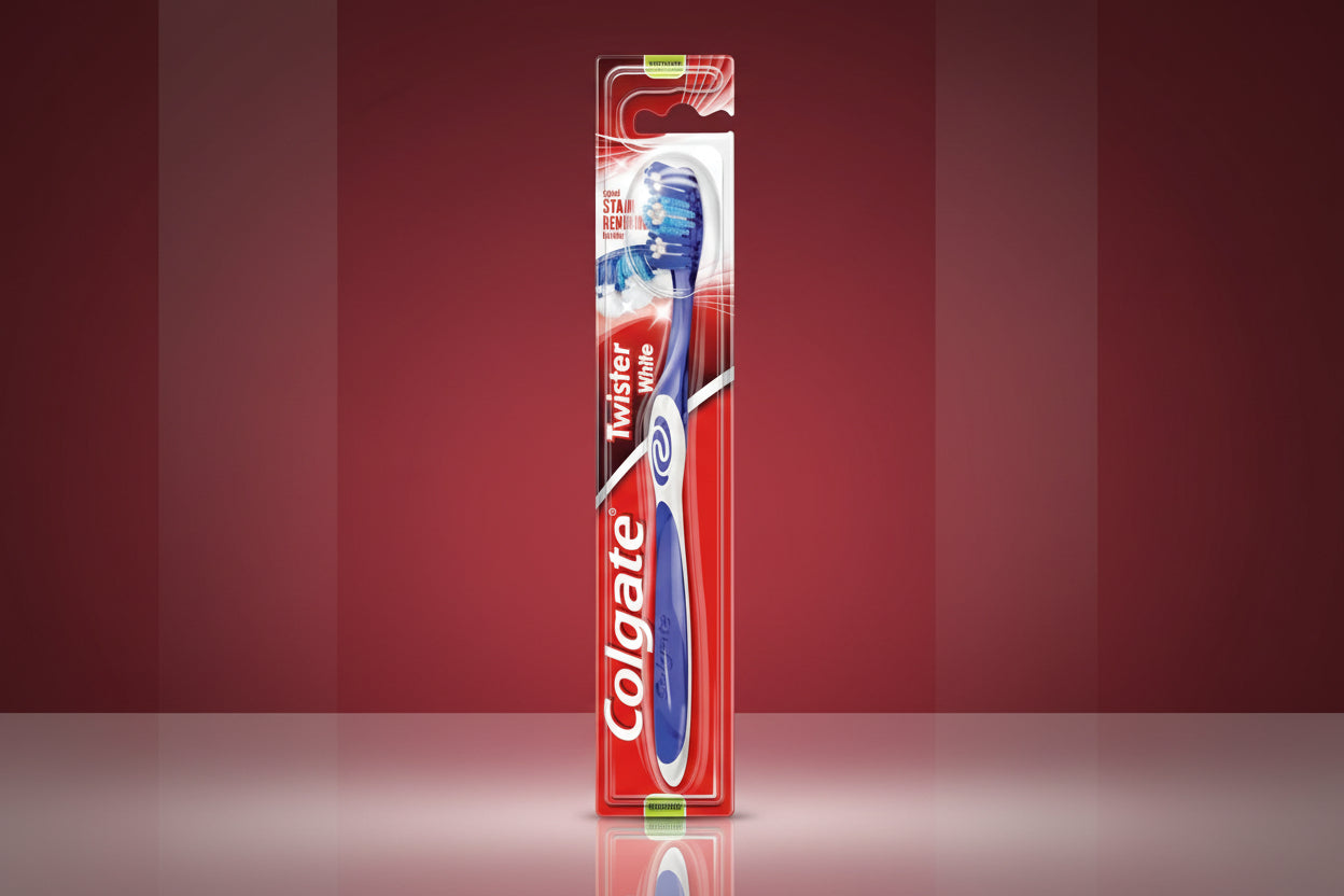 COLGATE TOOTHBRUSH TWISTER WHITE