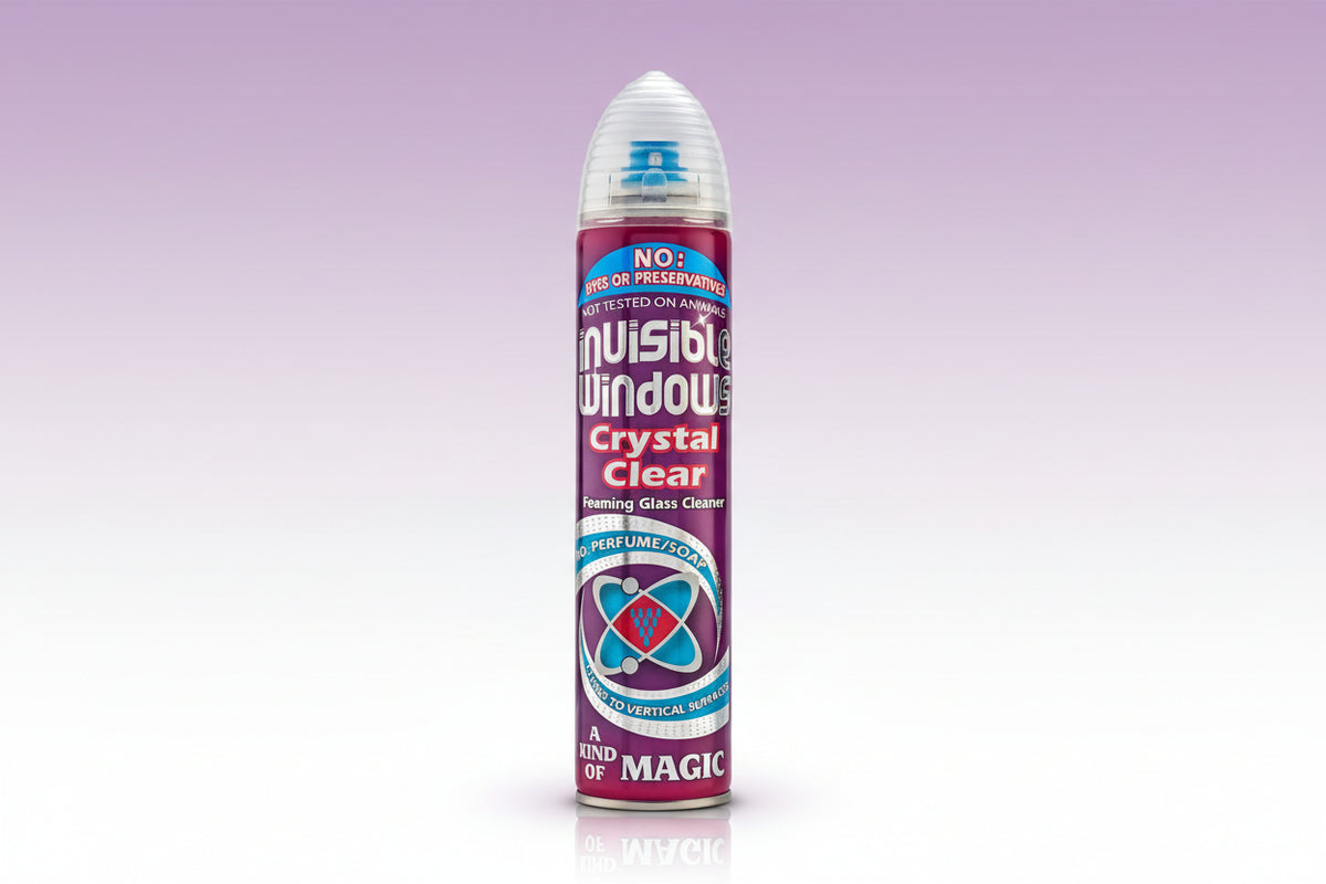 ARISTOWAX INVISIBLE WINDOW FOAMING GLASS CLEANER 300ML